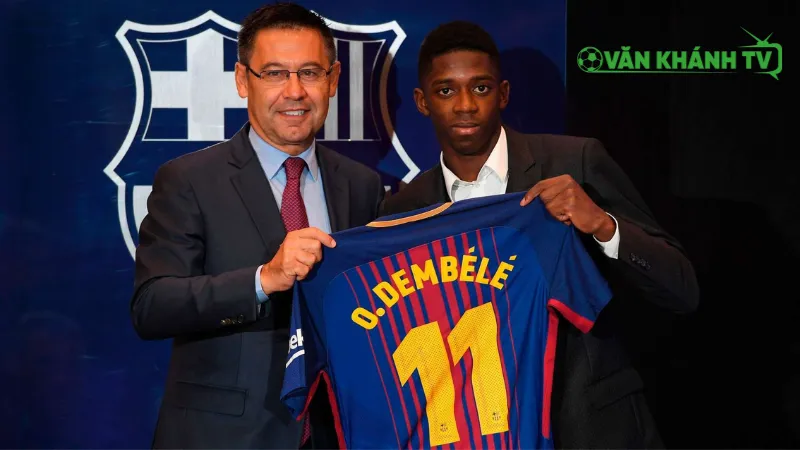 Dembele giành được nhiều thành tích rực rỡ trong màu áo PSG.
