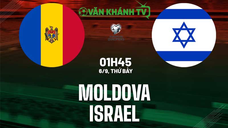 Nhận định Moldova vs Israel ngày 6/9, vòng loại World Cup 2026